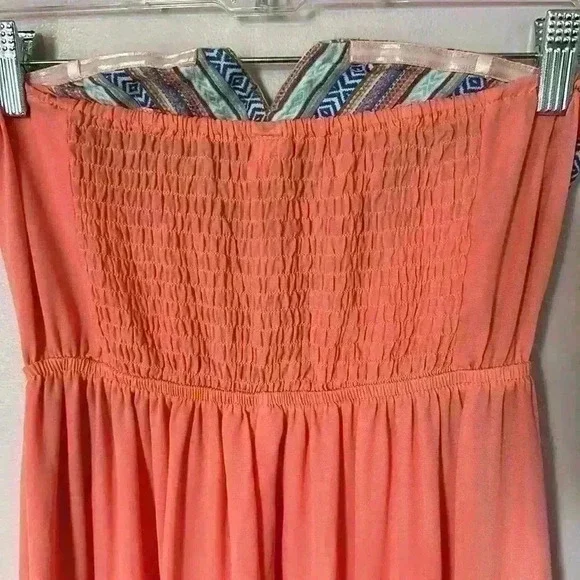 Semi sheer maxi cover up dress - Picture 6 of 8